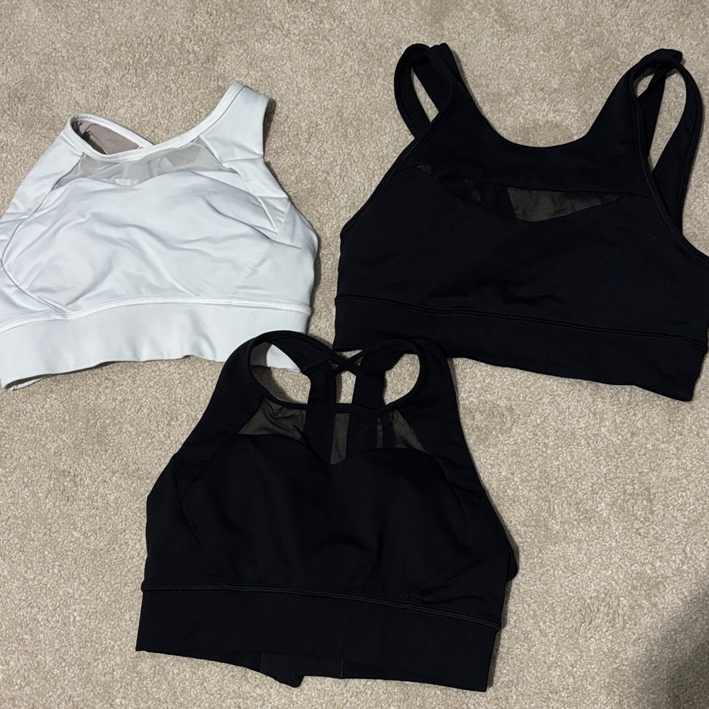 Lululemon Athletica Black Size 6 Sports Bra Bundle